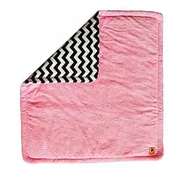 Дитячий двосторонній плед Масік Сонечко 78x90 см рожевий