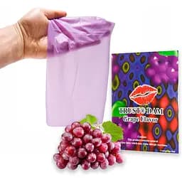 Латексна серветка One Latex Dental Dams Grape 1 шт. - мініатюра 4