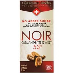 Шоколад чорний Chocolat Stella без цукру 100 г (584364)