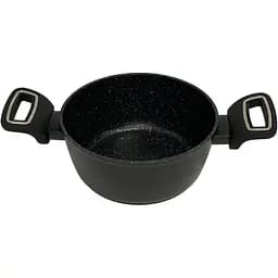 Жаровня Krauzer Titanium Line, з кришкою, 18 см, 2 л (78115) - мініатюра 3