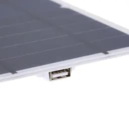 Одинарна сонячна панель L1658 8W + USB Зарядний пристрій - мініатюра 5