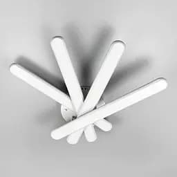 Настінно-стельовий LED світильник в білому корпусі 50х60х14 см | Line F | Арт. 6202-4 WT