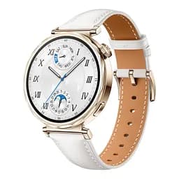 Смар годинник HUAWEI Watch GT 5 41 mm білий (шкіряний ремінець)