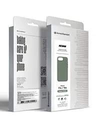 Силиконовый чехол для Apple iPhone 16e/17e, ICON2 Case, зеленый, противоударный, панель, защита всего корпуса, матовая поверхность Soft Touch, выступает над дисплеем, совместим с защитными стеклами и пленками, с микрофиброй, ArmorStandart (ARM83967) - мініатюра 9