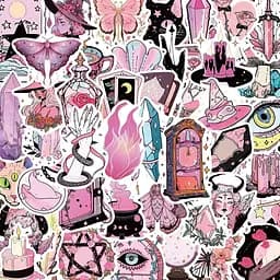Стікерпак GeekLand Pink Cutie 50 штук - мініатюра 2