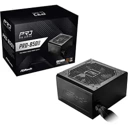 Блок живлення AsRock PRO PRO-850B 850W 80+ Bronze (PRO-850B) - мініатюра 6