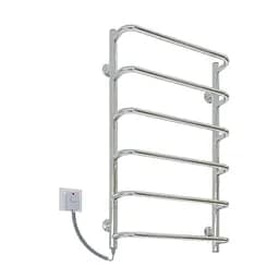 Електрична рушникосушарка Kosser Скоба 800x500/6 ЕL рег. ДС10EL, Хром, Ліве