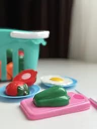 Дитячий набір продуктів у кошику, 25 елементів - мініатюра 3