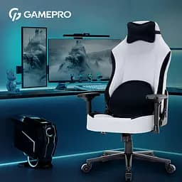 Ігрове крісло GamePro Linen fabric Dark grey (GC715DG) - мініатюра 20