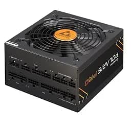 Блок живлення 1300 Вт, Chieftec Polaris Pro, Black, модульний, 80+ Platinum, Active PFC, 135 мм FDP, 4xMolex / 12xSATA / 1x16-pin / 6x6+2-pin / 1x20+4-pin / 2x4+4-pin, захист AFC/OCP/OPP/OTP/OVP/SCP/SIP/UVP, ATX 12V 3.0 (PPX-1300FC-A3)