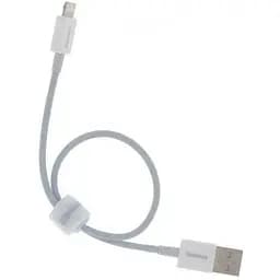 Кабель Baseus Superior Series Fast Charging Data Cable USB to iP 2.4A 0.25 м Білий