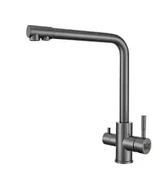 Смеситель для кухни с подключением к фильтру графитовый "Frosh" Nett FGr-33 Графит