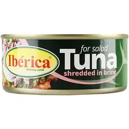 Тунець Iberica для салатів, у власному соку, 150 г
