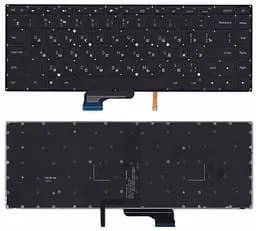 Клавіатура для ноутбука Xiaomi Mi Pro 15.6 Black з підсвічуванням (Light), (No Frame)