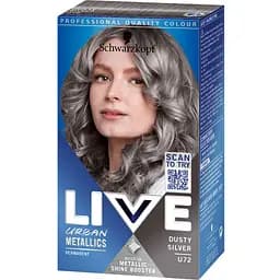 Фарба для волосся Schwarzkopf Live Urban Metallics U72 Dusty Silver 