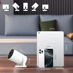 Мультимедійний смарт проектор Magcubic HY300Pro+ 720P 1/8 Гб до 290 ANSI Android 11 - мініатюра 3