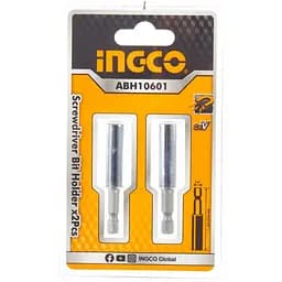 Магнітний тримач для біт Ingco 1/4" 60 мм в блістері 2 шт. (ABH10601)