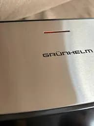 Притискний контактний електричний гриль Grunhelm G753 домашній з антипригарним покриттям 750Вт Сірий - мініатюра 4