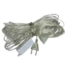 Гірлянда світлодіодна від мережі Штора Y-033B 19645 3х2 м 280 LED синя - мініатюра 5