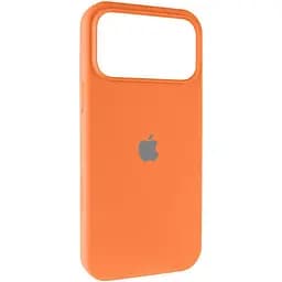 Чохол Epik Silicone Case Full Protective (AA) для Apple iPhone 17 Pro Max (6.9) Помаранчевий / Orange