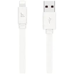 Кабель Hoco Lightning X5 Bamboo White
