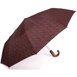 Чоловіча складана парасолька напівавтомат Zest 108.5 см коричнева