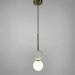 Репліка DALT із білим мармуром в стилі Ар-деко | Арт. SC5/1 WT | Line F