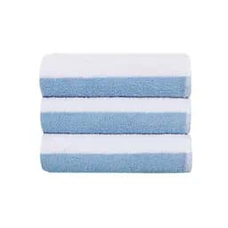 Рушник Lotus Home - Delmor white-blue біло-блакитний 90x150 - мініатюра 7