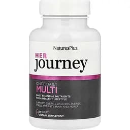 Мультивітаміни для жінок NaturesPlus Her Journey Once Daily Multi 30 таблеток