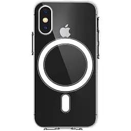 Чехол-накладка Apple iPhone X/Xs Clear Case with MagSafe Assembly