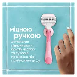 Змінні картриджі для гоління Gillette Venus Pro Comfortglide Sugarberry Scented жіночі 3 шт. - мініатюра 6