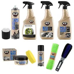 Набір автохімії K2 по догляду за авто (8 од.)(na_175)