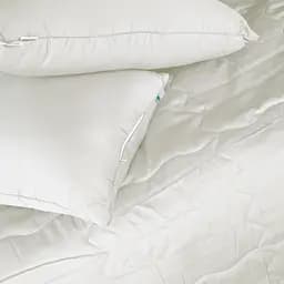 Літній постільний комплект MirSon Line Satin Premium Moko White Modal Сімейний (2200010977042) - мініатюра 2