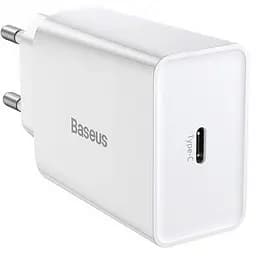 Зарядний пристрій Baseus 20W QC 1С White (CCFS-SN02) - мініатюра 4