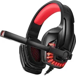 Ігрові навушники Real-El GDX-7650 Black/Red з мікрофоном