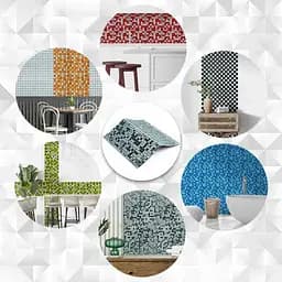 Мозаїка дзеркальна Wall Sticker 298х298х4.5 мм Срібло SW-00002371 - мініатюра 4