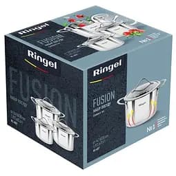 Набір каструль Ringel Elegance з кришкою 3 предмети (RG-6007) - мініатюра 3