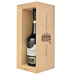 Кальвадос Christian Drouin Calvados 1970, у дерев'яній коробці, 42%, 0,7 л - мініатюра 2