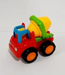 Машина стройтехника 326 CD HOLA инерция (6966655110034) Бетомешалка красно-желтая Вид 3