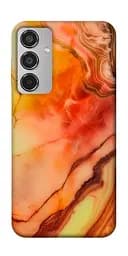 Чехол Demsky Красный коралл мрамор для Samsung Galaxy M35 5G