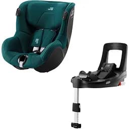 Автокресло Britax Romer Dualfix iSense Atlantic Green, с платформой Flex Base iSense, зеленое (2000035117)