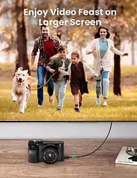 Перехідник кабель UGREEN Micro HDMI-HDMI 2.0 4K 60 Гц підтримка 3D, Ethernet, HDR, ARC 1 м (30148) - мініатюра 5