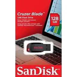 USB флеш накопичувач SanDisk 128GB Cruzer Blade USB 2.0 (SDCZ50-128G-B35) - мініатюра 8