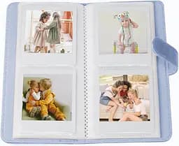 Фотоальбом для Fujifilm Instax Square на 80 фото, блакитний  + Чохол для фотоапарата Fujifilm Instax Square SQ1 Прозорий В Подарунок - мініатюра 5