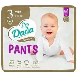 Подгузники Dada Extra Soft 3 Midi (6-11 кг) 34 шт (4820174980672)