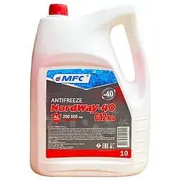 Антифриз МФК NordWay G12 червоний -40 °C (-24 ºC) 8.87 кг
