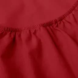 Комплект постільної білизни Cosas Burgundy CS1 Двоспальний фланель червоний (Flannel_55Burgundy_El160x30-55Burgundy_180) - мініатюра 5