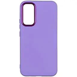 Чохол Silicone Cover Metal frame AA Samsung Galaxy A34 5G Elegant purple