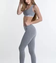 Спортивний костюм Calvin Klein жіночий. Лосини та топ Сірий, XL