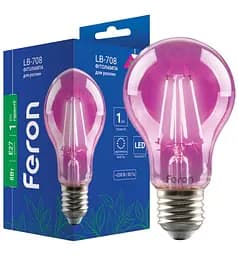 Лампа свiтлодiодна Feron LB-708 8Вт E27 (40139)